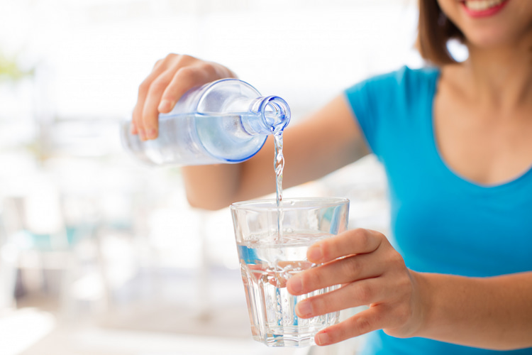 Drink plenty of water to keep your teeth healthy