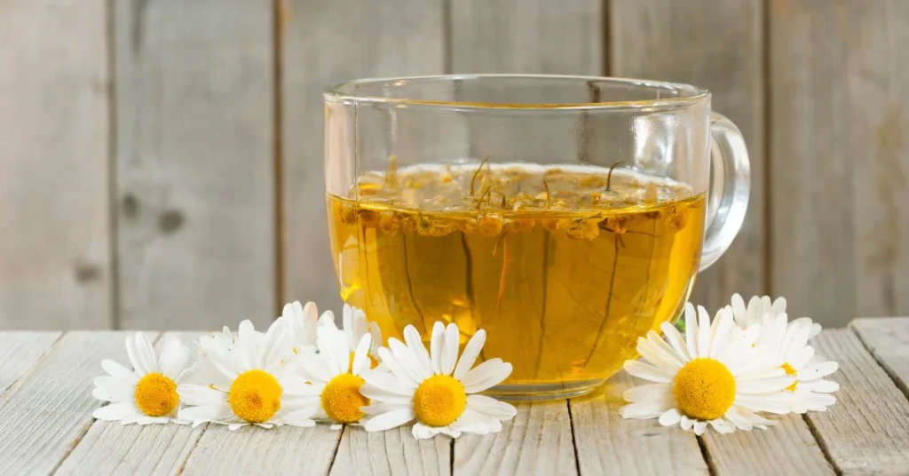 does chamomile tea stain teeth?