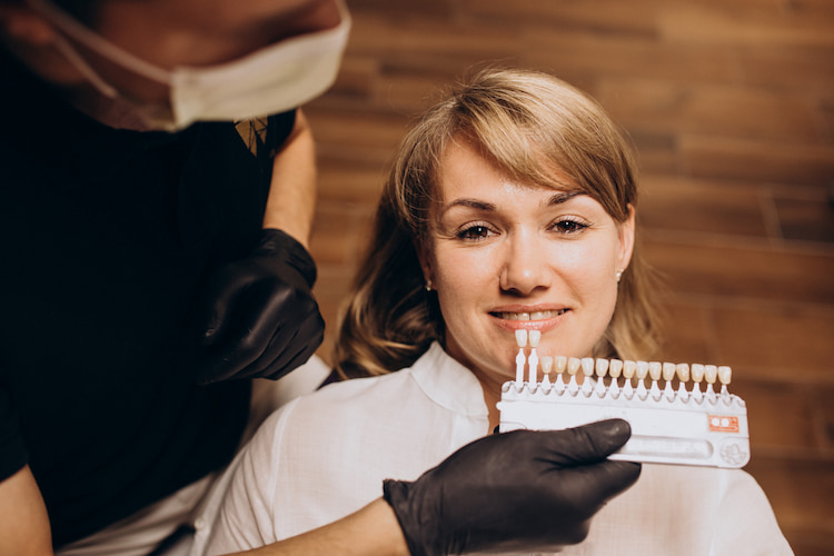 dental veneers for crooked teeth