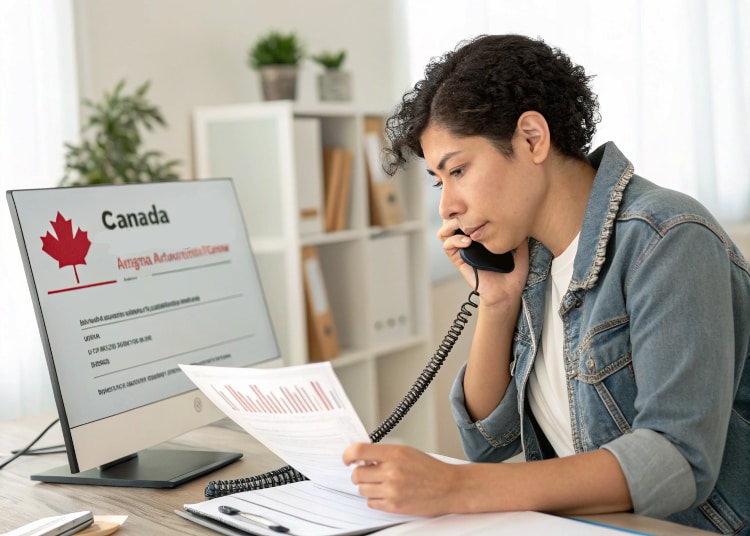 Checking Canadian Dental Care Plan application status by phone