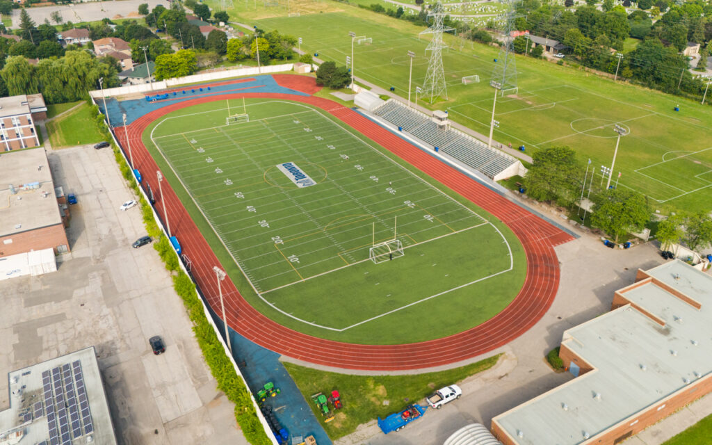 PFR Drone Aerial Photography - Esther Shiner Stadium