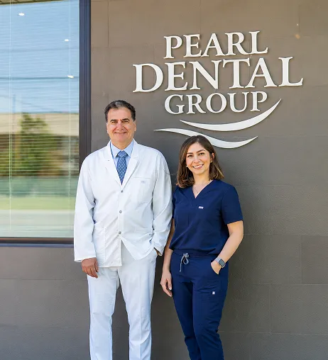 Dr. Ebrahim Aminsalehi, emergency dentist in North York Dr. Peyvand Aminsalehi, emergency dentist at Pearl Dental Group
