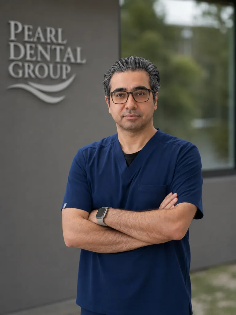 Dr. Arash Poursattar, orthodontist at Pearl Dental Group in North York