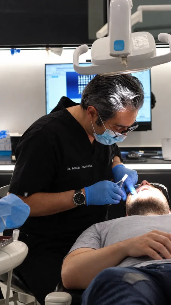 Dr. Arash Poursattar, board-certified orthodontist at Pearl Dental Group